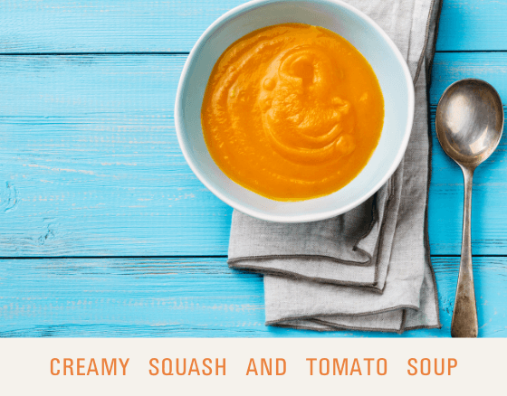 Creamy Squash and Tomato Soup - Dr. Sebi's Cell Food - Dr. Sebi's Cell Food