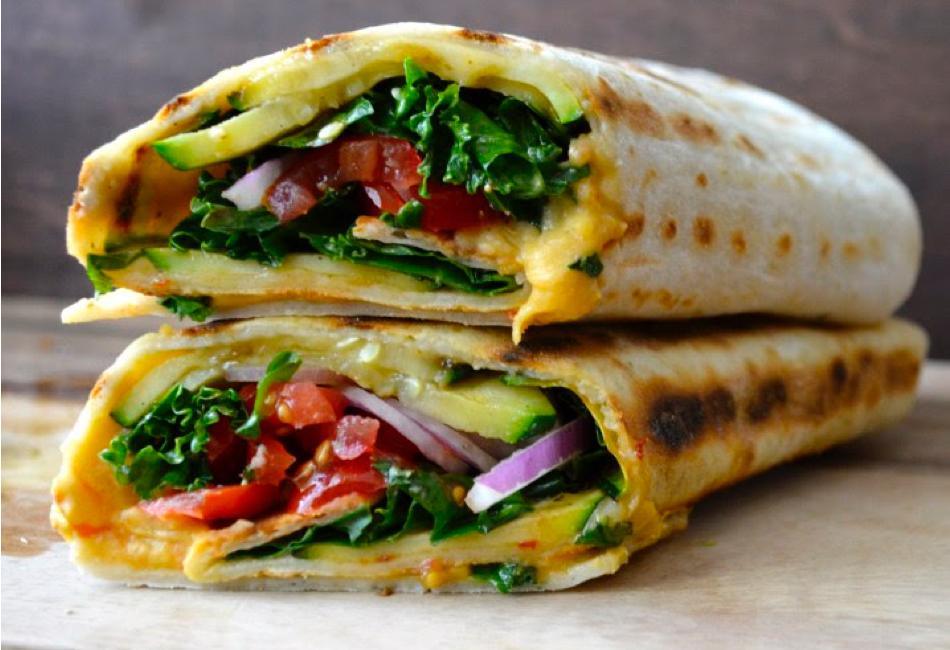 Grilled Zucchini Hummus Wrap - Dr. Sebi's Cell Food - Dr. Sebi's Cell Food