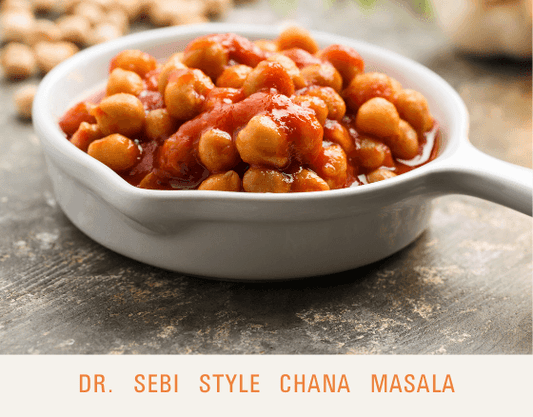 Style Chana Masala - Dr. Sebi's Cell Food - Dr. Sebi's Cell Food