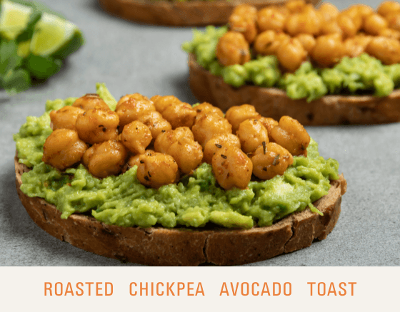 Roasted Chickpea Avocado Toast - Dr. Sebi's Cell Food - Dr. Sebi's Cell Food