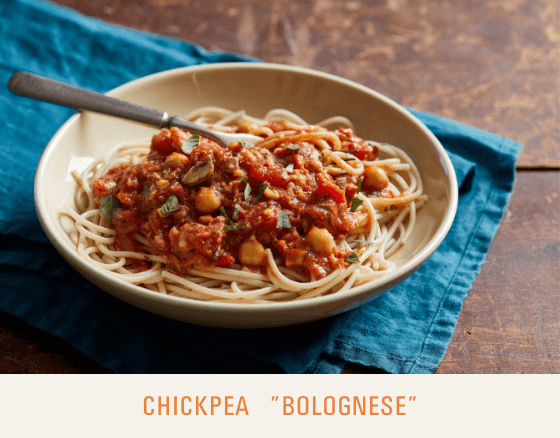 Chickpea "Bolognese" - Dr. Sebi's Cell Food - Dr. Sebi's Cell Food