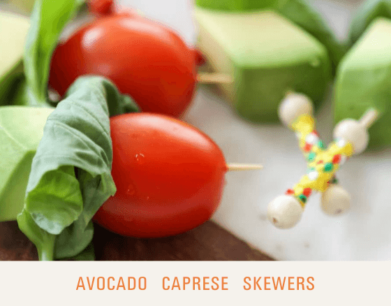 Avocado Caprese Skewers - Dr. Sebi's Cell Food - Dr. Sebi's Cell Food