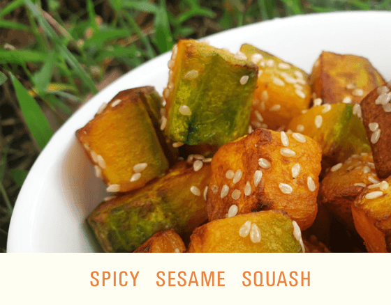 Spicy Sesame Squash - Dr. Sebi's Cell Food - Dr. Sebi's Cell Food