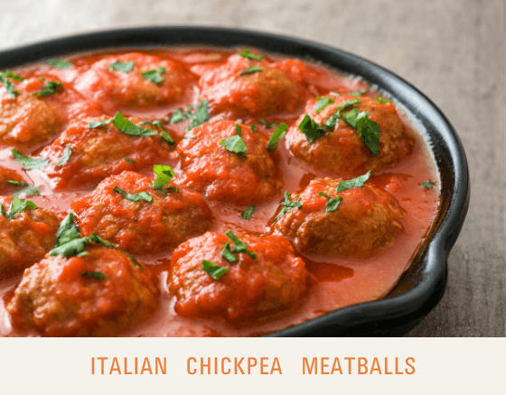 Italian Chickpea Meatballs - Dr. Sebi's Cell Food - Dr. Sebi's Cell Food