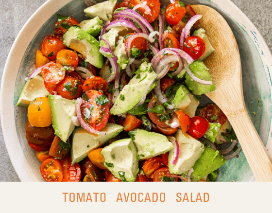 Tomato Avocado Salad - Dr. Sebi's Cell Food - Dr. Sebi's Cell Food