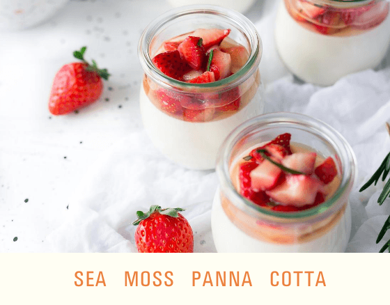 Sea Moss Panna Cotta - Dr. Sebi's Cell Food - Dr. Sebi's Cell Food