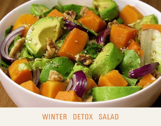 Winter Detox Salad - Dr. Sebi's Cell Food - Dr. Sebi's Cell Food