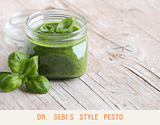 Dr. Sebi's Style Pesto - Dr. Sebi's Cell Food - Dr. Sebi's Cell Food