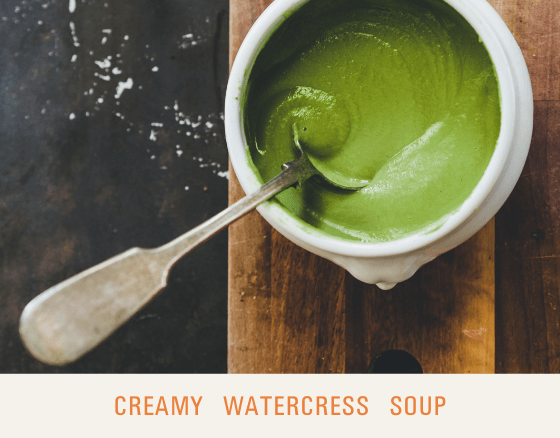 Creamy Watercress Soup - Dr. Sebi's Cell Food - Dr. Sebi's Cell Food