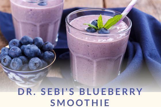 Blueberry Smoothie - Dr. Sebi's Cell Food - Dr. Sebi's Cell Food