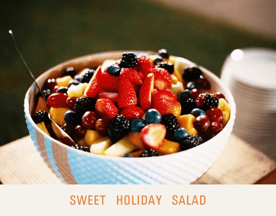 Sweet Holiday Salad - Dr. Sebi's Cell Food - Dr. Sebi's Cell Food