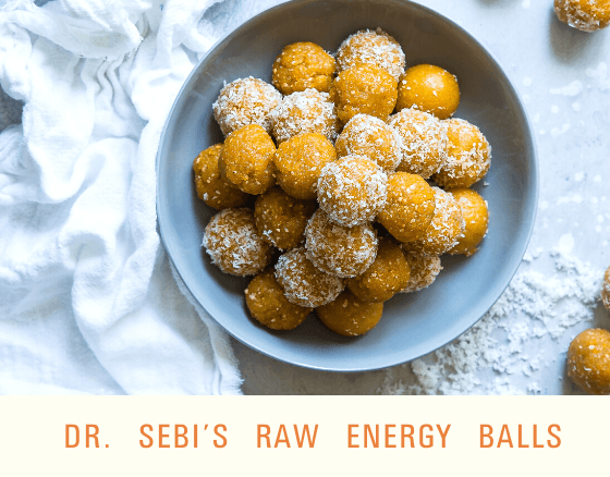 Raw Energy Balls - Dr. Sebi's Cell Food - Dr. Sebi's Cell Food