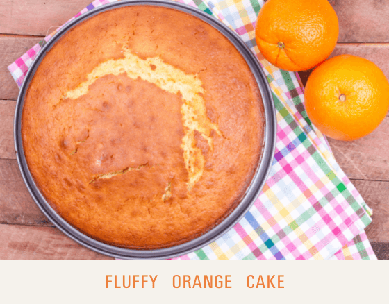 Fluffy Orange Cake - Dr. Sebi's Cell Food - Dr. Sebi's Cell Food