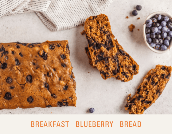 Breakfast Blueberry Bread - Dr. Sebi's Cell Food - Dr. Sebi's Cell Food