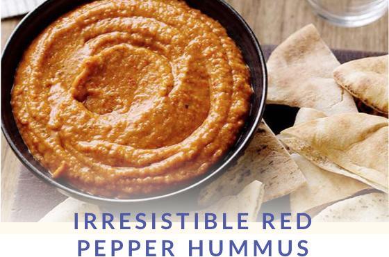 Irresistible Red Pepper Hummus - Dr. Sebi's Cell Food - Dr. Sebi's Cell Food