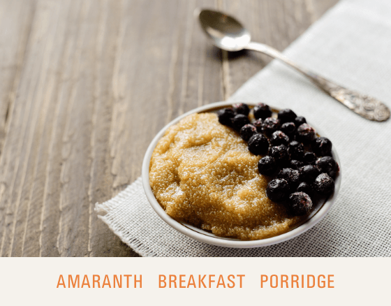 Amaranth Breakfast Porridge - Dr. Sebi's Cell Food - Dr. Sebi's Cell Food