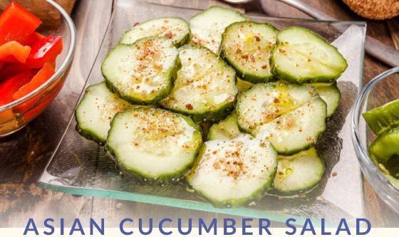 Asian Cucumber Salad - Dr. Sebi's Cell Food - Dr. Sebi's Cell Food