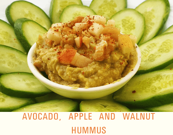 Avocado, Apple, and Walnut Hummus - Dr. Sebi's Cell Food - Dr. Sebi's Cell Food