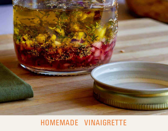 Homemade Vinaigrette - Dr. Sebi's Cell Food