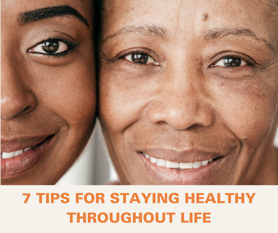 7 tips for healthy aging