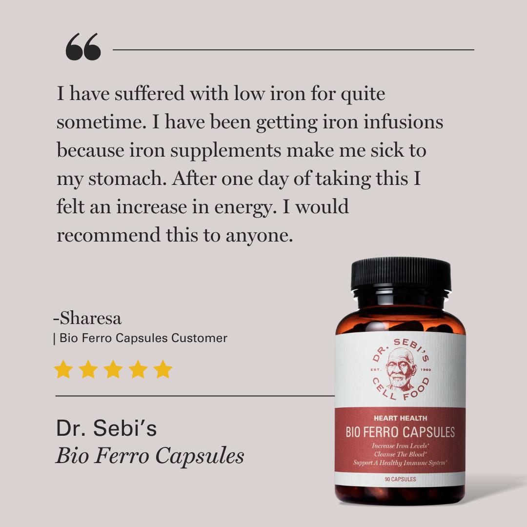 Bio Ferro Capsules (3-Month Supply)