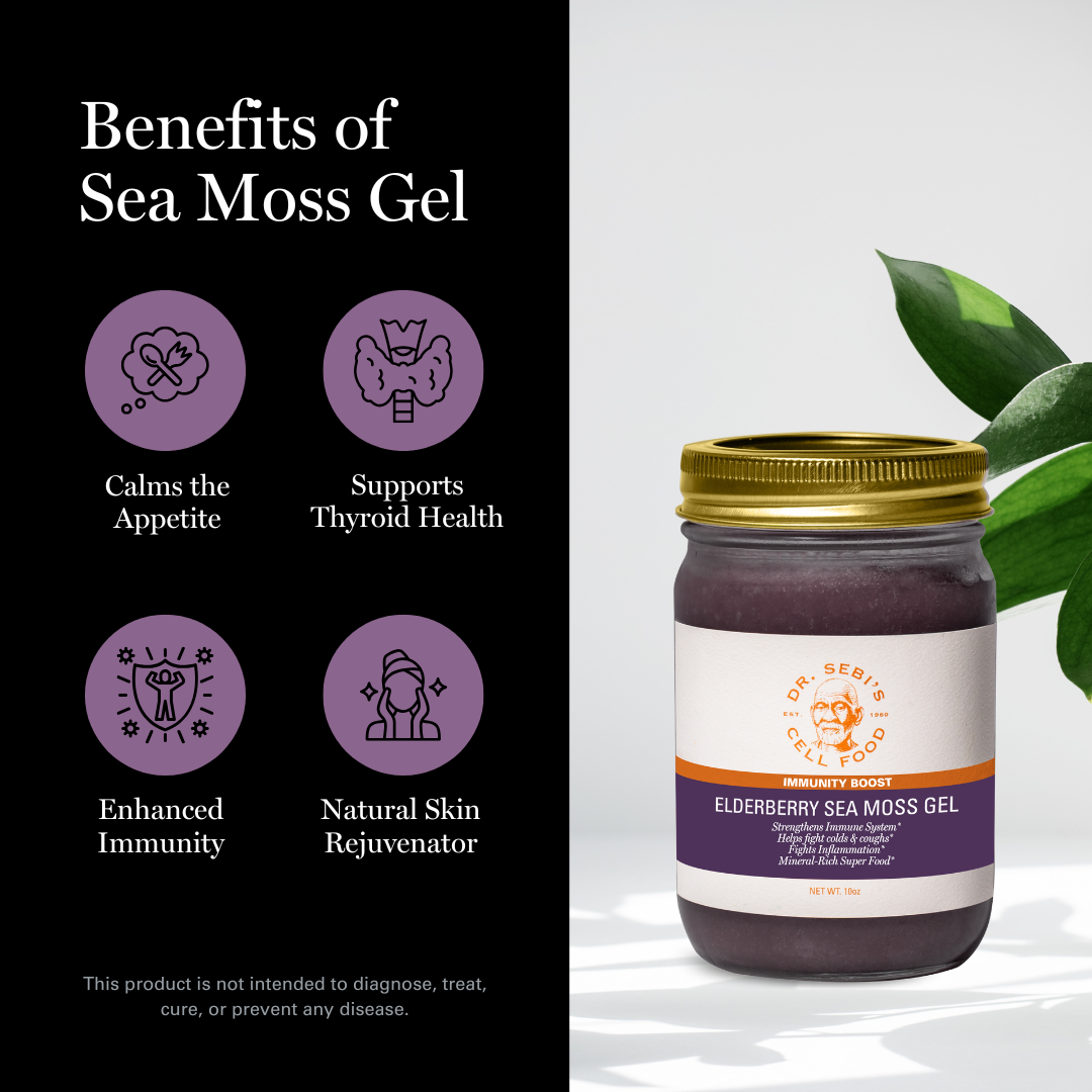 Elderberry Sea Moss Gel