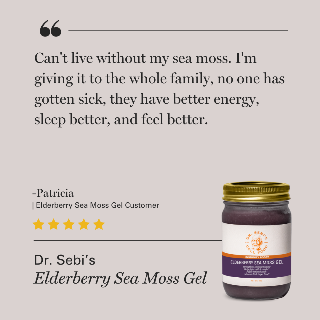 Elderberry Sea Moss Gel