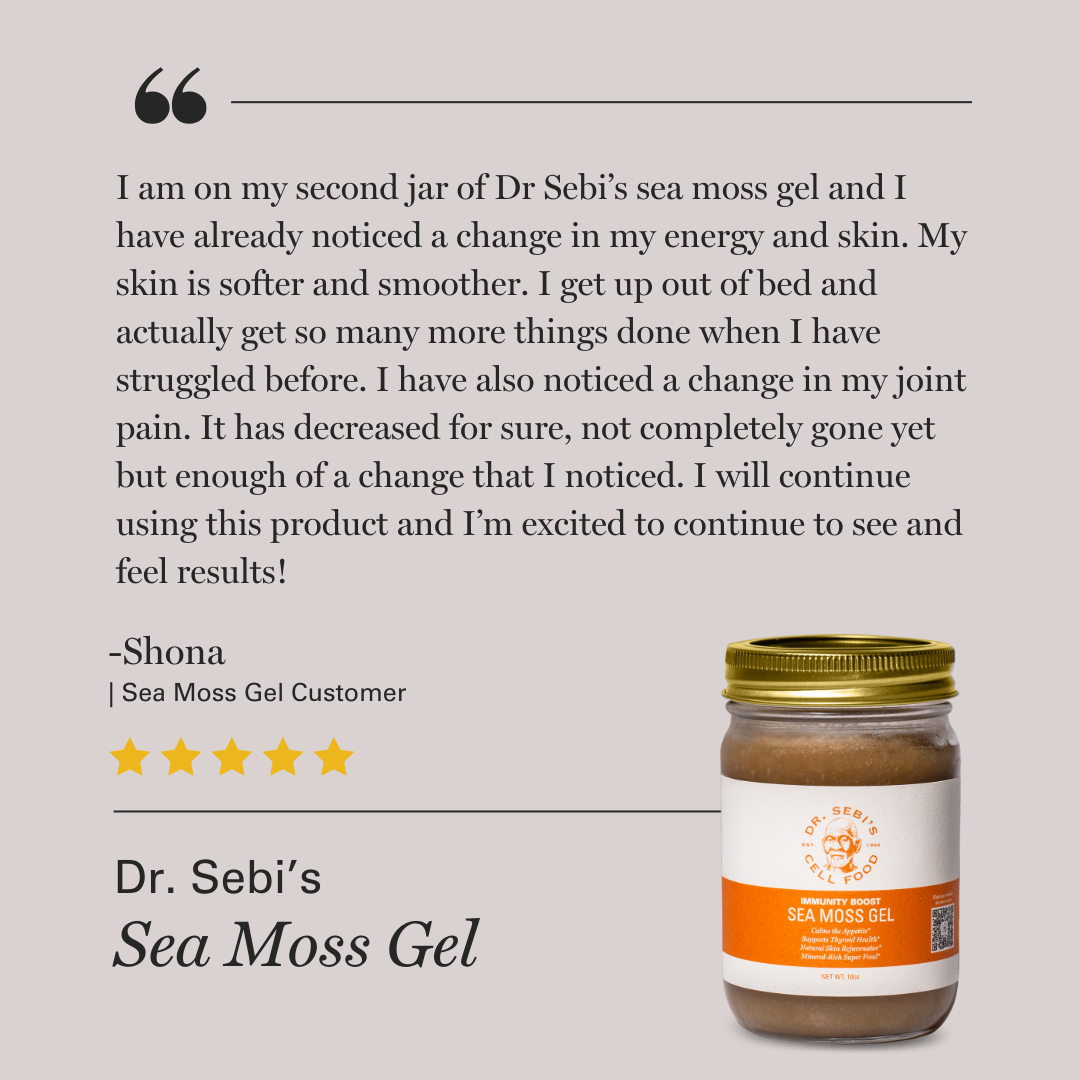 Dr. Sebi Sea Moss Gel