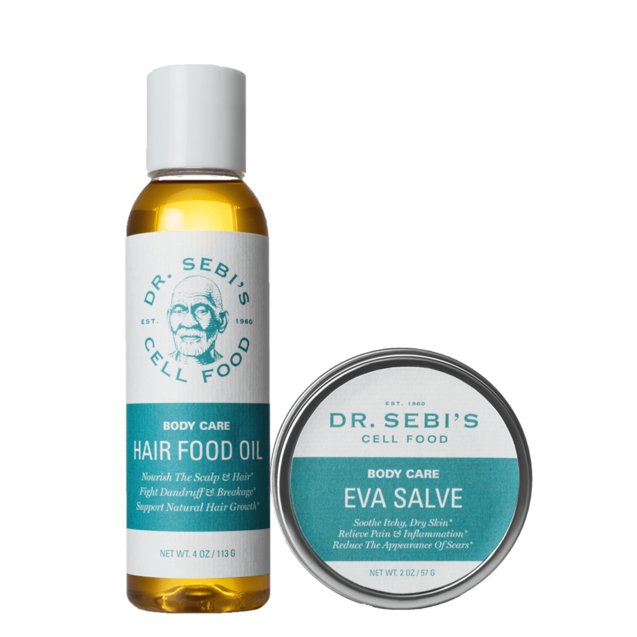 Dr. Sebi Healthy Hair & Skin Kit - Batana Oil Hair Food Oil Bottle