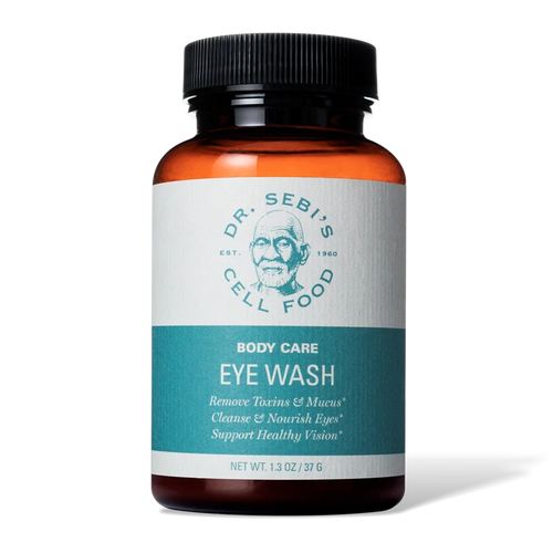 Dr. Sebi Eye Wash, remove toxins & mucus. Support Healthy Vision